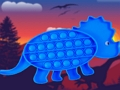 Jeu Puzzle Pop It Dinosaure  en ligne