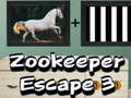 Jeu Évasion du gardien de zoo 3  en ligne