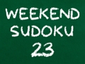 Jeu Week-end Sudoku 23  en ligne