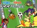 Jeu Yuki et Rina Football  en ligne