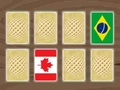 Jeu Mémoire des drapeaux du monde  en ligne