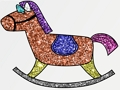Jeu Livre de coloriage jouets scintillants  en ligne