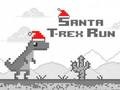 Jeu Course du Père Noël T-Rex  en ligne