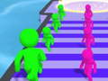 Jeu Commutateur de course de couleur Stickmen  en ligne