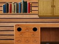 Jeu Évasion d'une maison en bois moderne  en ligne
