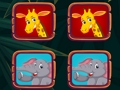Jeu Mémoire des animaux  en ligne