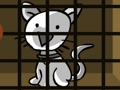 Jeu Sauvetage d'un chat blanc  en ligne