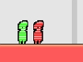 Jeu Arc-en-ciel rouge et vert  en ligne