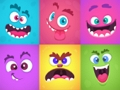 Jeu Remplissage de couleur de monstres  en ligne