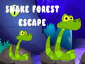 Jeu Évasion de la forêt des serpents  en ligne