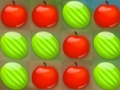 Jeu Puzzle Match 4 aux fruits  en ligne
