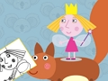 Jeu Livre de coloriage Ben Hollys  en ligne