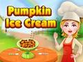 Jeu Glace à la citrouille  en ligne