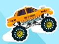 Jeu Taxi monstre fou  en ligne