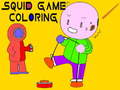 Jeu Jeu de calmar à colorier  en ligne
