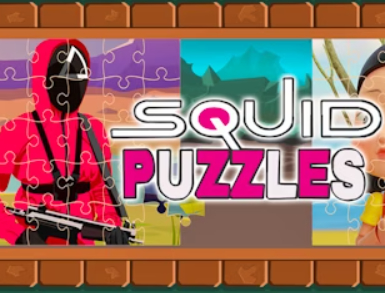 Jeu Puzzle de jeu de calmar  en ligne