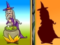 Jeu Match d'ombre Halloween  en ligne