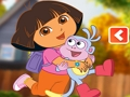 Jeu Dora l'exploratrice le livre de coloriage  en ligne