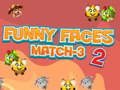 Jeu Visages drôles Match-3 2  en ligne