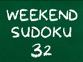Jeu Week-end Sudoku 32  en ligne