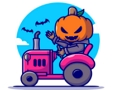 Jeu Puzzle joyeux Halloween  en ligne