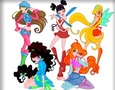 Jeu Coloriage Winx Club  en ligne