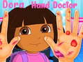 Jeu Dora médecin de la main  en ligne