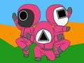 Jeu Livre de coloriage calmar  en ligne