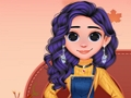 Jeu Séance de mode d'automne violette  en ligne