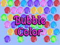 Jeu Couleur de la bulle  en ligne