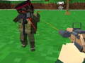 Jeu Blocky Zombie et tir de véhicule  en ligne