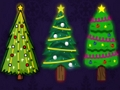 Jeu Trouvez un arbre de Noël unique  en ligne