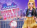 Jeu Mannequin Barbie Fashion Week  en ligne
