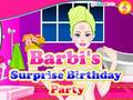 Jeu La fête d'anniversaire surprise de Barbie  en ligne