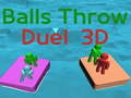 Jeu Lancer de balles Duel 3D  en ligne