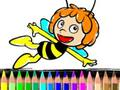 Jeu Livre de coloriage Maja l'abeille pour la rentrée  en ligne