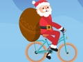 Jeu Défi vélo Santa Wheelie  en ligne