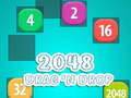 Jeu 2048 Glisser-déposer  en ligne