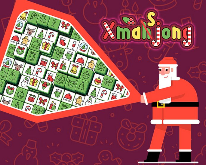 Jeu Mahjong de Noël  en ligne