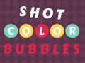 Jeu Bulles de couleur de tir  en ligne