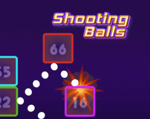 Jeu Tirer des balles  en ligne