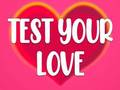 Jeu Testez votre amour  en ligne