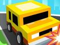 Jeu Course sur autoroute en blocs  en ligne