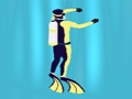 Jeu Water Dive 2D : Survie sous-marine  en ligne