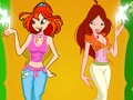 Jeu Habiller Bloom et Flora  en ligne