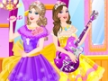 Jeu Habillage de Betty et Popstar  en ligne