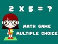 Jeu Jeu de mathématiques à choix multiples  en ligne