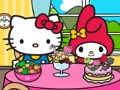 Jeu Restaurant Hello Kitty et ses amis  en ligne