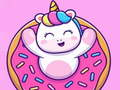 Jeu Puzzles mignons de licorne arc-en-ciel  en ligne
