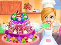 Jeu Délicieuse décoration de gâteau  en ligne